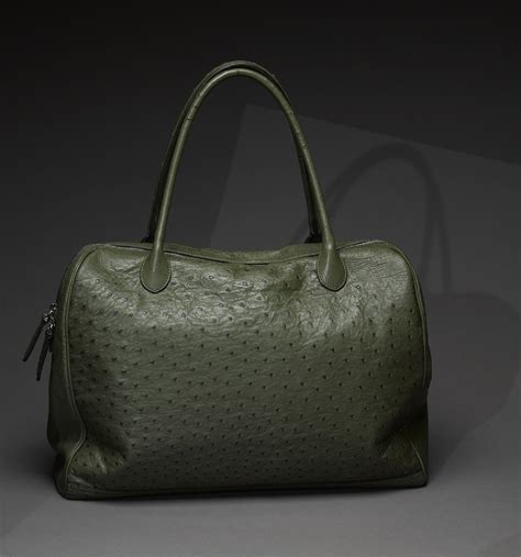 sac faux cuir d'autruche homme